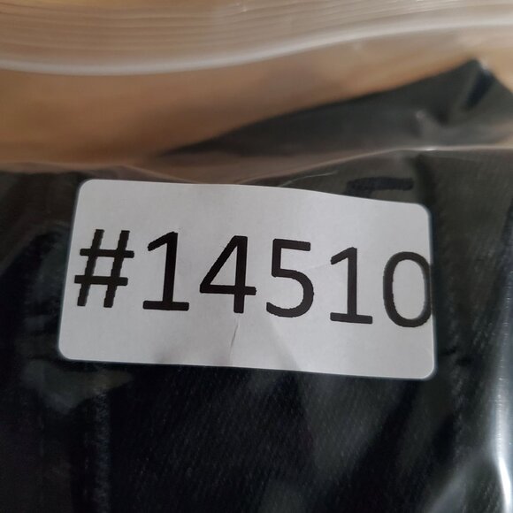 H&M Jeans Men Size 38x32 Black &Denim Slim Tapered Fit Stretch Cotton Denim - Picture 10 of 10